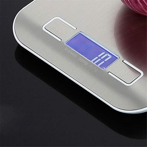 Slim stainless steel electronic diet scale — photo 3