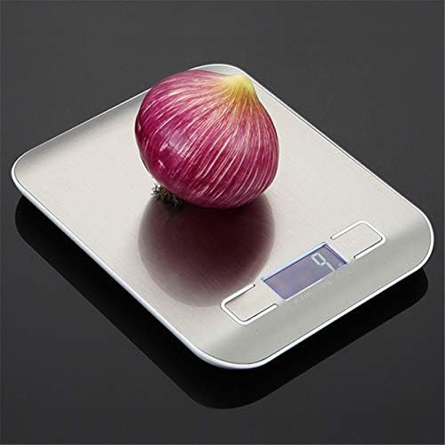 Slim stainless steel electronic diet scale — photo 4