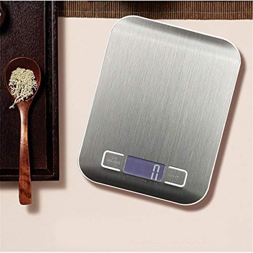 Slim stainless steel electronic diet scale — photo 5