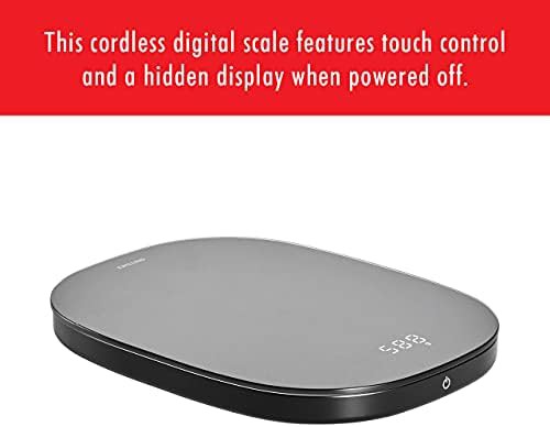 Enfinigy black digital scale with 22 lb capacity — photo 5