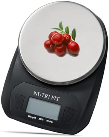 Small stainless steel kitchen scale for weight loss