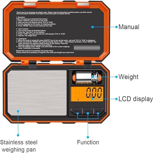 Smart app compatible mini pocket scale — photo 4