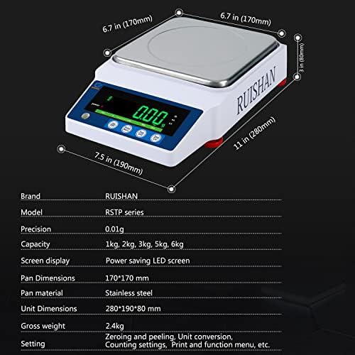 Scientific high precision electronic digital lab scale — photo 4