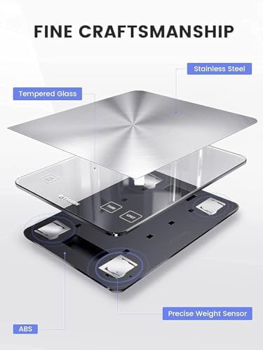 Waterproof tempered glass and stainless baking scale — photo 3