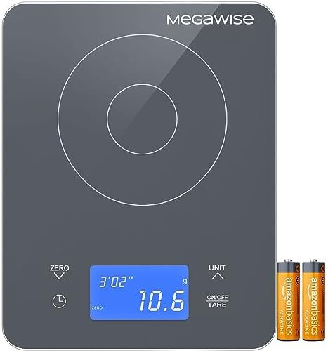 Coffee and espresso scale with timer
