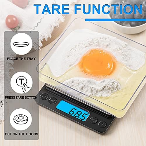 Mini pocket scale with two trays — photo 4