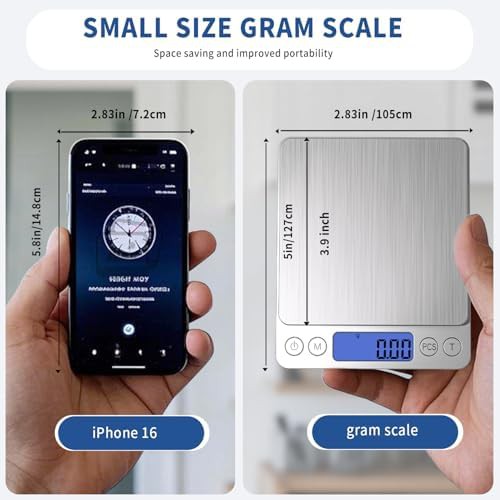 Small digital jewelry and baking scale 500g — photo 4