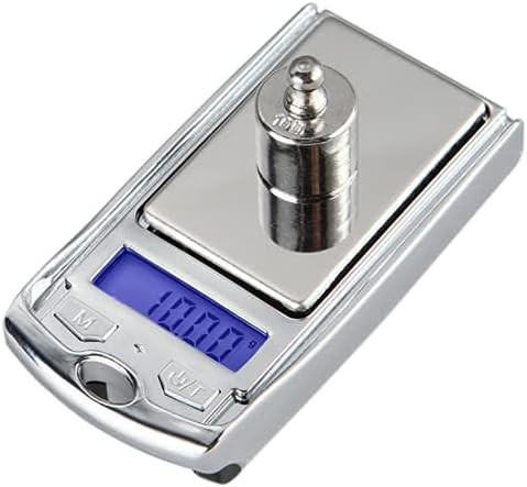 Mini car key style jewelry scale with blue backlight — photo 3