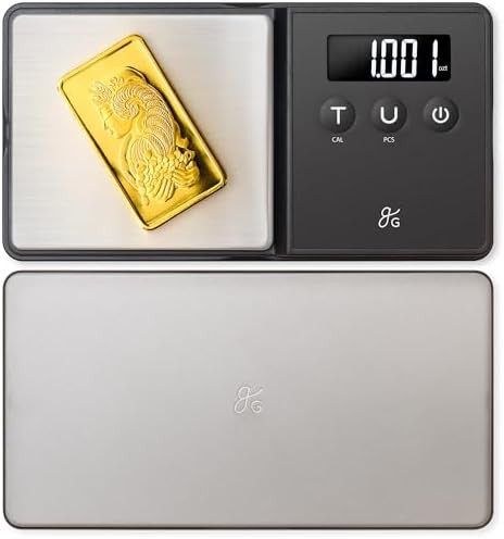 Black Precision Pocket Milligram Scale