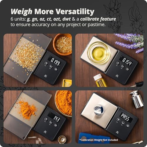 Black Precision Pocket Milligram Scale — photo 4