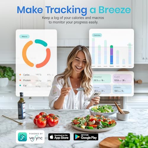 Smart app connected nutrition scale — photo 5