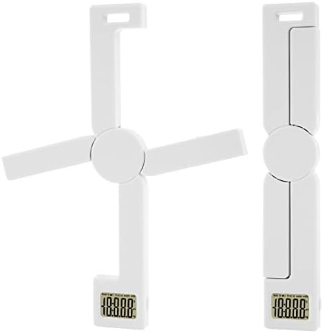 Compact folding white digital food scale