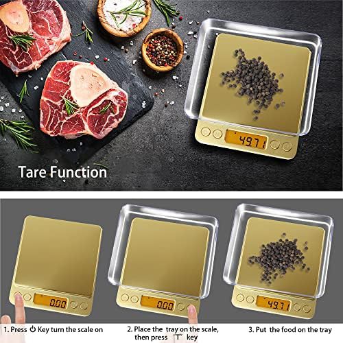 Small digital jewelry and food scale 500g — photo 5