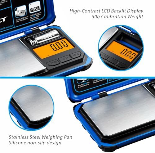 Precision pocket jewelry scale 200g capacity — photo 3