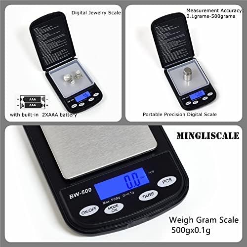 Portable digital pocket scale 500g capacity — photo 5