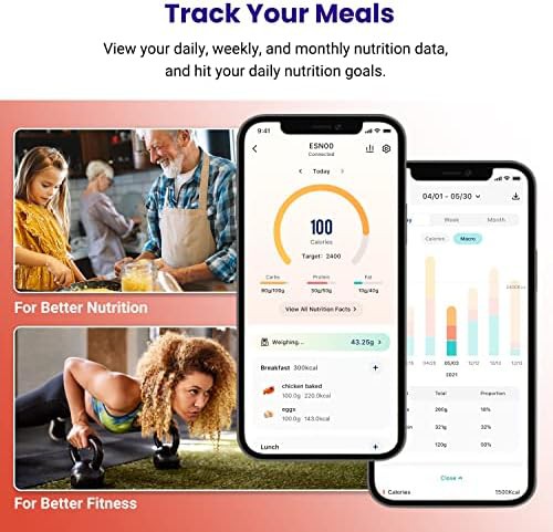 Smart calorie calculator waterproof scale — photo 3