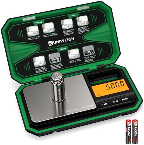 Precision pocket gram scale for small items