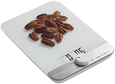 White glass surface 11 lb food scale — photo 4