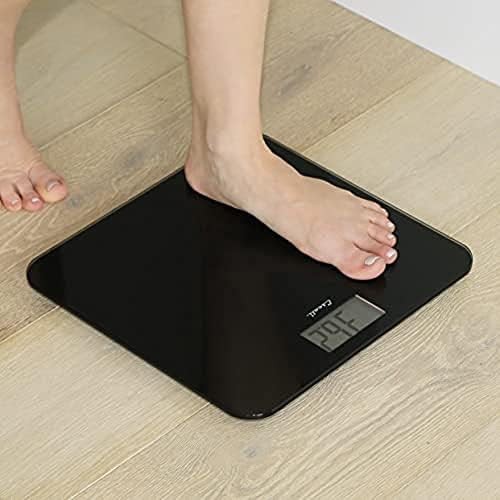 Black tempered glass kitchen and bathroom scale bundle — photo 5