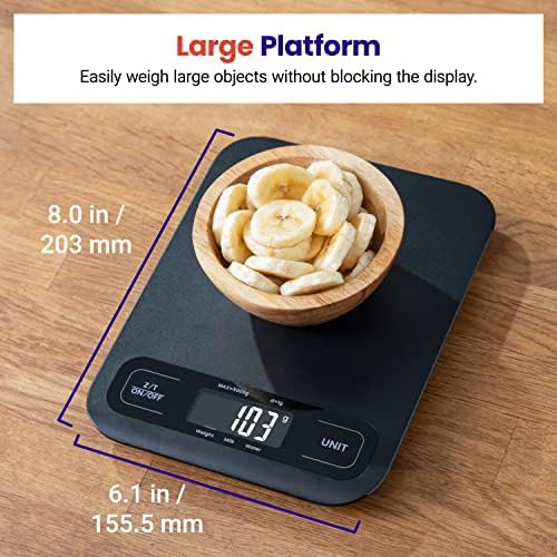 Large digital grams and ounces kitchen scale — photo 5