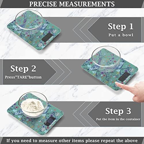 Waterproof tempered glass digital food scale — photo 3