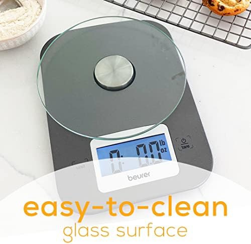 White LCD display baking food scale — photo 3