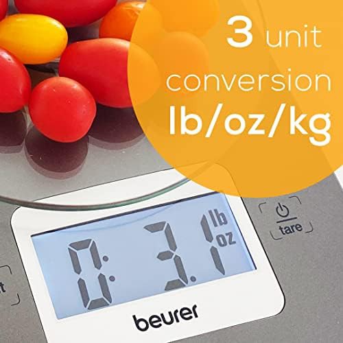 White LCD display baking food scale — photo 4