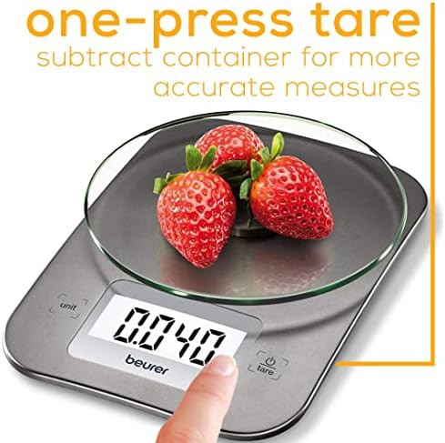 White LCD display baking food scale — photo 5