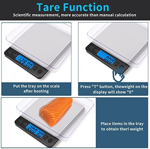Rechargeable digital gram scale 1000g capacity — photo 4