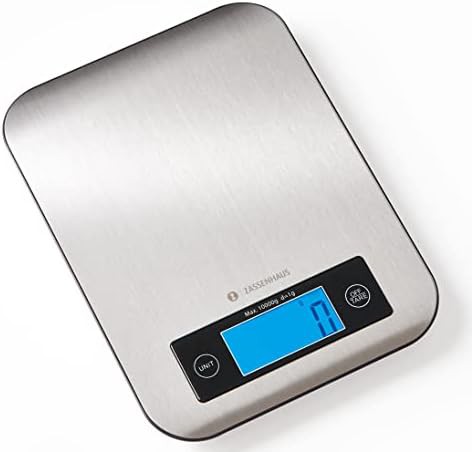 Pure stainless steel meal prep scale