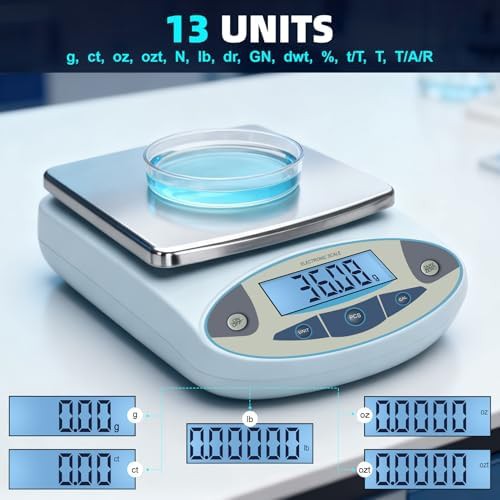 High precision analytical laboratory balance 5000g — photo 3