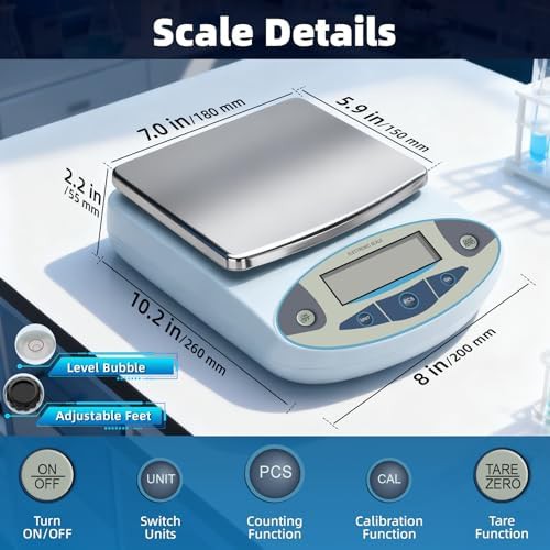 High precision analytical laboratory balance 5000g — photo 4
