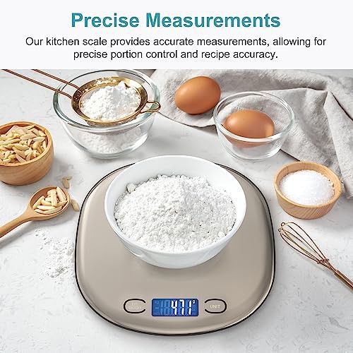 Slim rechargeable baking scale 33lb capacity — photo 4