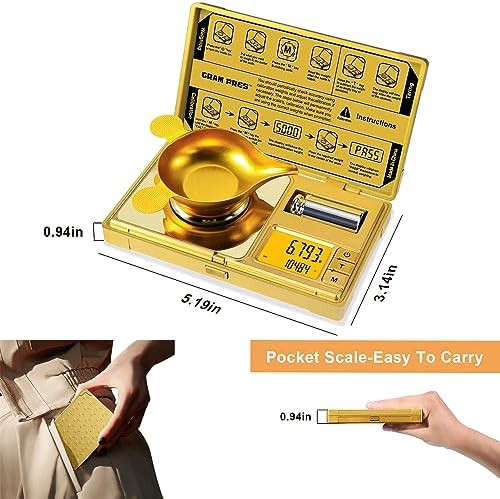 High Precision Milligram Mini Pocket Scale — photo 3