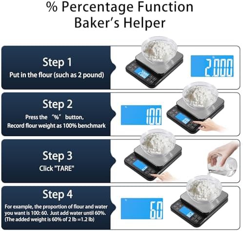 Large high precision bakery scale 11lb — photo 4