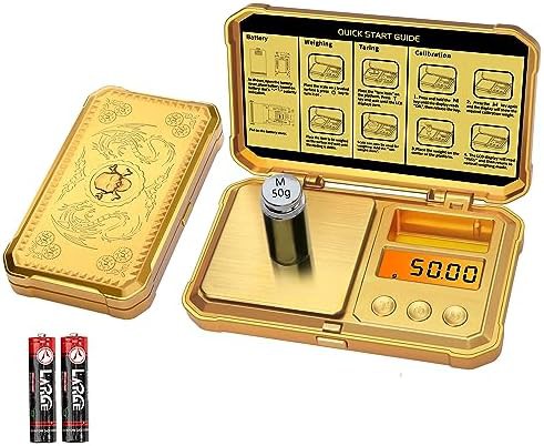 Pocket Gram Scale with Calibration Weight