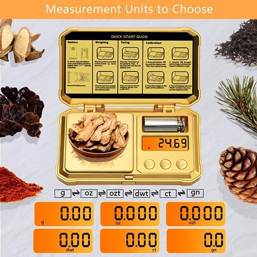 Pocket Gram Scale with Calibration Weight — photo 4