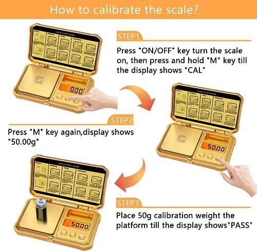Pocket Gram Scale with Calibration Weight — photo 5