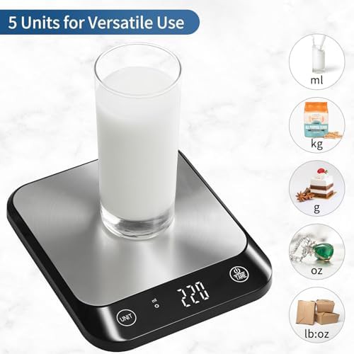 Weight loss black kitchen scale 22lb — photo 4