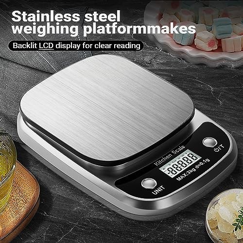 Stainless Steel Digital Weight Scale 3kg — photo 5