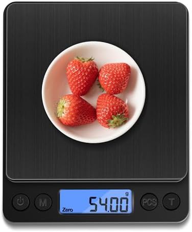 Mini pocket espresso scale with plastic trays