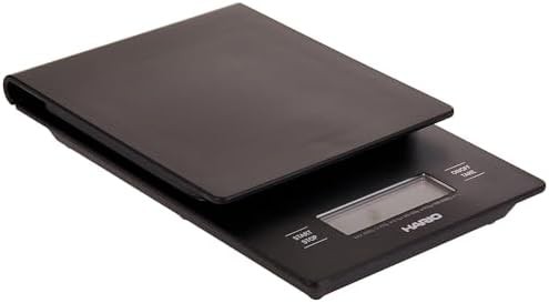 International V60 drip coffee scale black