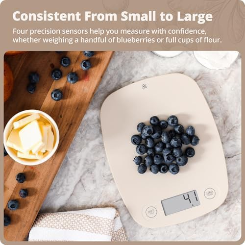 Birch White Slim Compact Kitchen Scale — photo 3