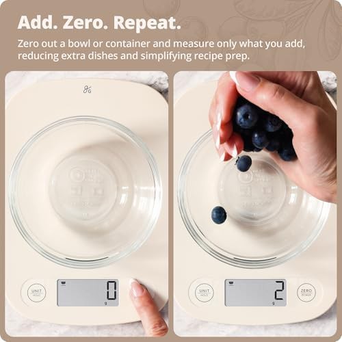 Birch White Slim Compact Kitchen Scale — photo 4