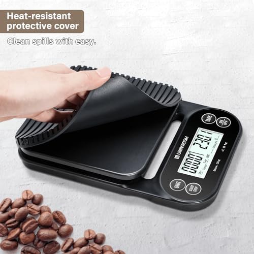 Digital coffee and espresso scale with timer — photo 5