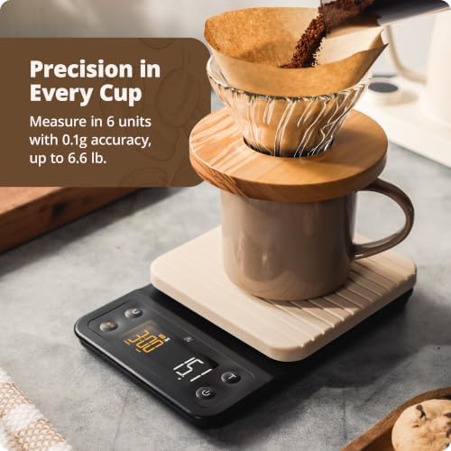 Precision Matcha and Espresso Scale with Timer — photo 3