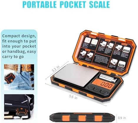 High precision digital pocket scale 500g — photo 5