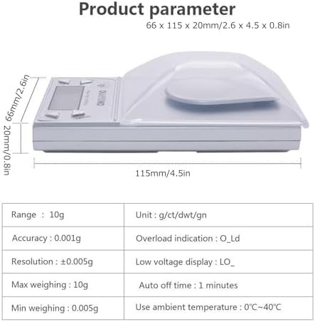 High accuracy mini jewelry and food scale — photo 3