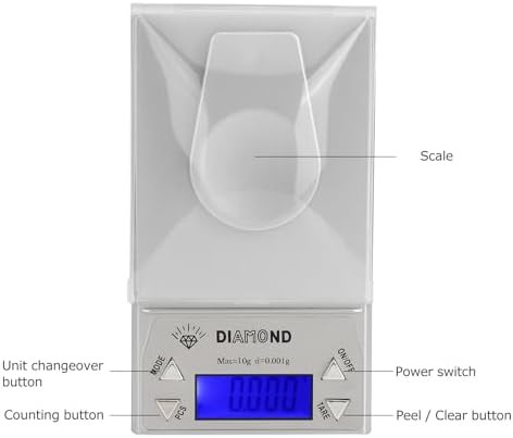 High accuracy mini jewelry and food scale — photo 5