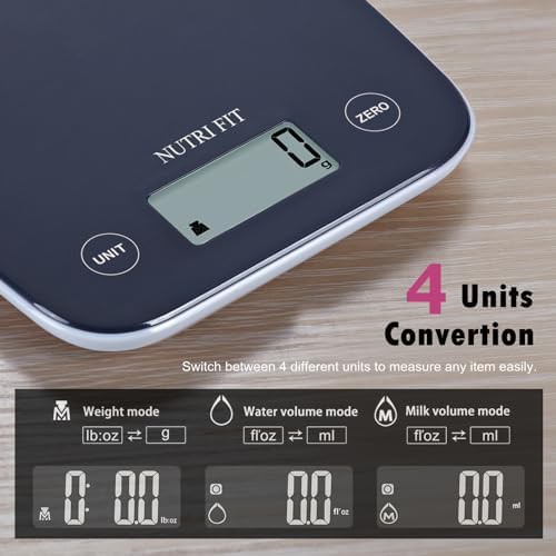 Digital baking food scale in black finish — photo 4